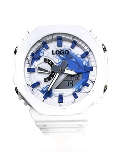 Montres pour hommes tendance, montres analogiques et numériques de sport, réveil, montres numériques LCD - Product Image 1