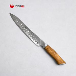 Couteau de Chef Professionnel Premium en Acier Carbone Damas VG10, Couteau de Cuisine Polyvalent pour Viande Rôtie, <span class=keywords><strong>Jambon</strong></span>, <span class=keywords><strong>Dinde</strong></span> - Product Image 1
