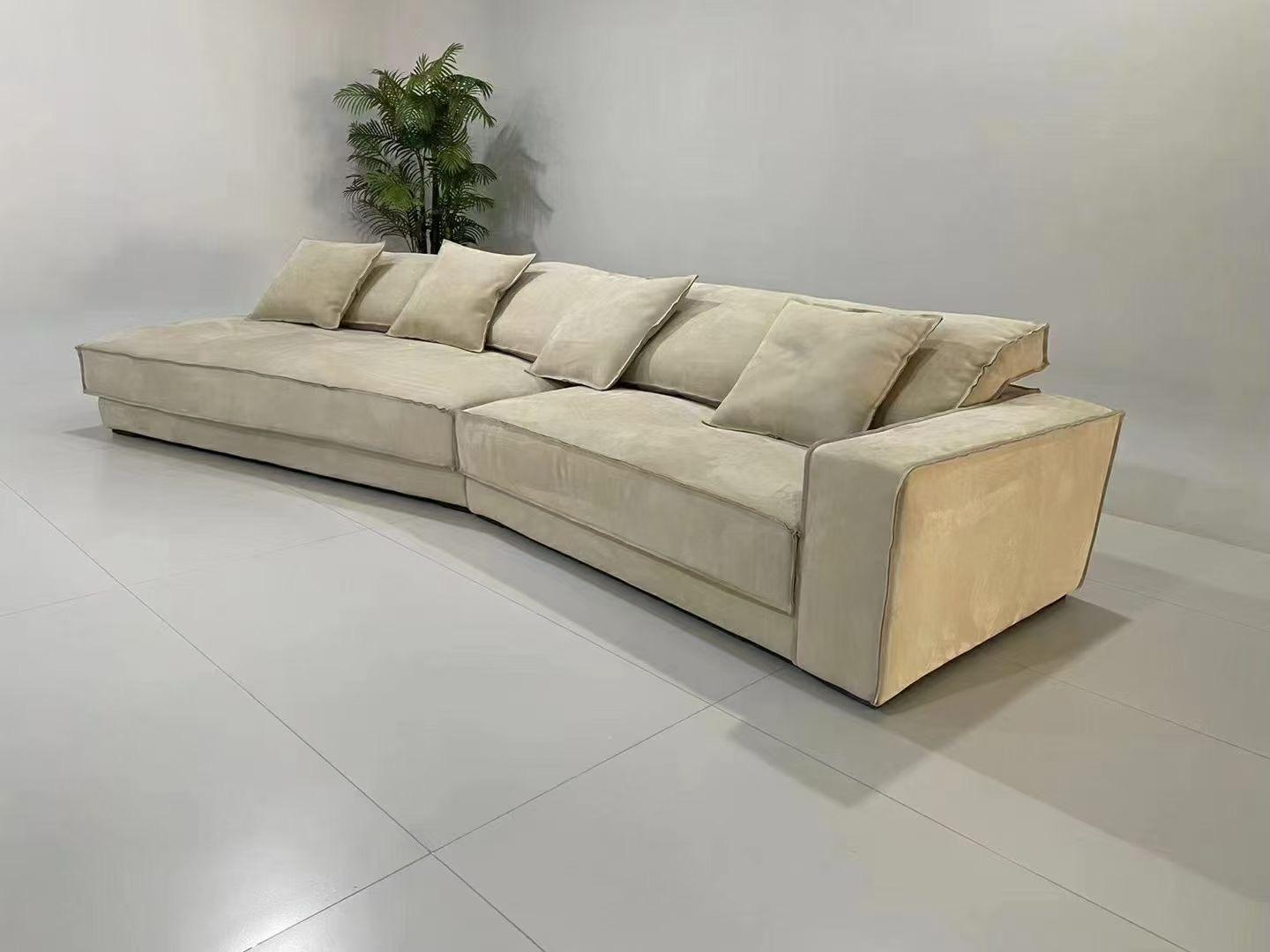 Indoor large fabric couch living room sofa