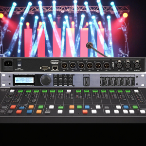 Profesyonel dijital ses işlemcisi, büyük ölçekli sahne performansı ses, doğrusal dizi frekans bölücü ve efekt cihazı - Product Image 5