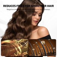 Sèche-cheveux pliable à ions négatifs haute vitesse, électrique, portable, professionnel, de haute qualité, avec diffuseur