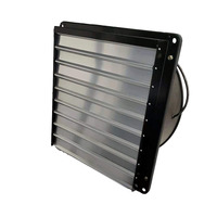 Nouveau type de ventilateur d'extraction de persienne mural de fenêtre portable certifié CE de 8 pouces pour fumoir
