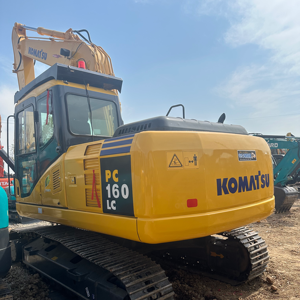 Komatsu PC160 Pelle hydraulique d'occasion moyenne de 16 tonnes | Faible coût, sans réparations majeures, adaptable aux conditions de travail à l'étranger PC110 - Product Image 1