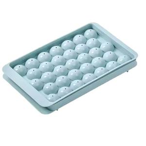 Caja para hacer hielo con tapa para refrigerador doméstico, molde para hacer cubos de hielo esféricos caseros. - Product Image 1