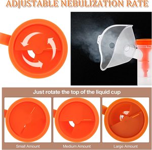 Y tế cấp xách tay hiệu suất cao Máy nén Máy phun sương cho nghiêm trọng bệnh đường hô hấp - Product Image 4