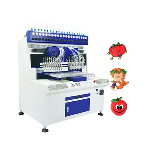 new product Multi-function silicone pvc patch rubber label sticker machinery brand label making machine