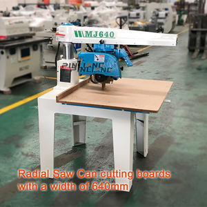 पिनलियांग स्विचेबल क्षैतिज ऊर्ध्वाधर काटने की मशीन रेडियल आर्म आरा रॉकर आर्म क्रॉसकट आरा मशीन - Product Image 3