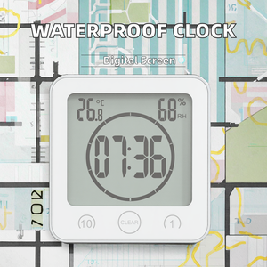 <span class=keywords><strong>Horloge</strong></span> <span class=keywords><strong>de</strong></span> <span class=keywords><strong>salle</strong></span> <span class=keywords><strong>de</strong></span> <span class=keywords><strong>bain</strong></span> étanche pour la douche Regarder les calendriers - Product Image 3