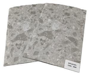 KEPLER superficie de la aleta brillante mármol beige color claro fenólico <span class=keywords><strong>compacto</strong></span> laminado HPL tablero <span class=keywords><strong>Exterior</strong></span> anti UV mesa de encimera - Product Image 2