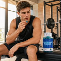 Gummies de Créatine Monohydrate OEM ODM 5000mg pour le Renforcement Musculaire, la Force, la Récupération Énergétique et les Performances