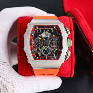 Men's <b>Automatic</b> <b>Skeleton</b> <b>Watch</b> Tonneau Case Mechanical Wristwatch Designer Luxury <b>Watch</b> Custom Logo OEM Wholesale - Product Image 2