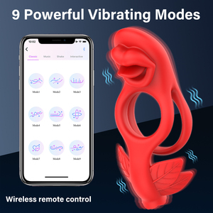 App télécommande Climax cliquant Couple jouet anneau vibrant produits anneaux vibrants prix vibrateur jouets sexuels pour homme anneau de bite - Product Image 3