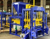 Machine de fabrication de blocs de béton entièrement automatique QT5-15 à commande PLC, haute production, pour pavés autobloquants et briques creuses