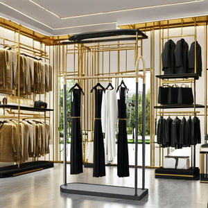 ง่ายต่อการติดตั้งชั้นวางแสดงเสื้อผ้าชั้นวางสำหรับร้านขายเสื้อผ้าชั้นวางเสื้อผ้าชั้นวางโชว์เสื้อผ้า - Product Image 6