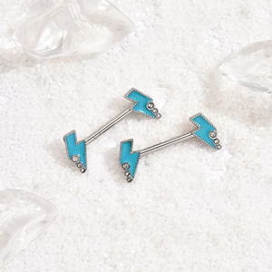 Женские кольца для пирсинга, 14 г, из нержавеющей стали - Product Image 4