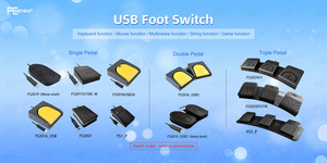 Fs2007u1sw एक-पेडल कस्टम pccsusb पैर स्विच टिकाऊ प्लास्टिक से बना - Product Image 6