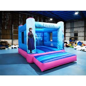 Castillo Inflable Comercial con Temática de <span class=keywords><strong>Frozen</strong></span> para Niños, Casa de Brinco Inflable para Negocios de Alquiler - Product Image 1