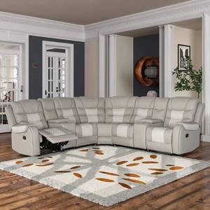 Customized Modern Luxury Furniture Lounge Corner Recliner Air Leather L-Shaped <b>Living</b> <b>Room</b> <b>Sofa</b> - Product Image 2