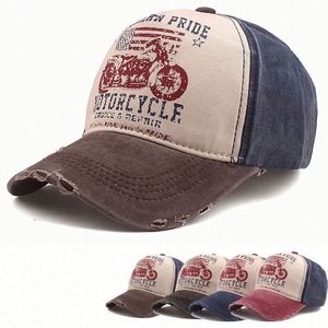 Gorra de Béisbol Personalizada Unisex para Exteriores, con Logotipo Bordado en 3D, Estilo Vintage Desgastado, Lona de Poliéster/Algodón, Hebilla Metálica - Product Image 1