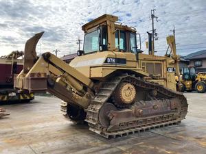 Bulldozer Caterpillar D7G/D7H/D7R usado con cabrestante hidráulico, motor, caja de cambios y bomba originales, pintura original CAT D7G D7H D7R, dozer usado. - Product Image 4