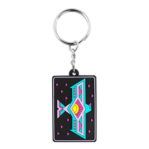 Custom Soft Pvc Keychain <strong>Key</strong> <strong>Chain</strong> Embossed Logo Rubber Silicone Keychain Embossing Cartoon Anime Pendant - Product Image 2