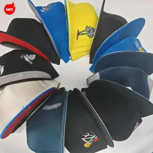 Casquettes de sport tendance de haute qualité, simples et polyvalentes, avec logo d'équipe imprimé ou brodé, pour hommes, modèle 59 Fifty ajusté - Product Image 3