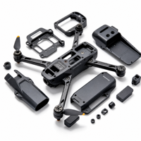 Alat Cetak Injeksi Drone Kustom dengan Toleransi 0.01-0.05mm untuk Kamera Ganda 8K Profesional, Bagian Cangkang/Rangka/Penutup S6