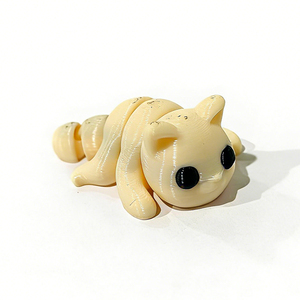 Mini-animaux imprimés en 3D pour enfants, petites figurines imprimées en 3D pour cadeaux de fête, échanges, jouets articulés flexibles anti-stress - Product Image 3