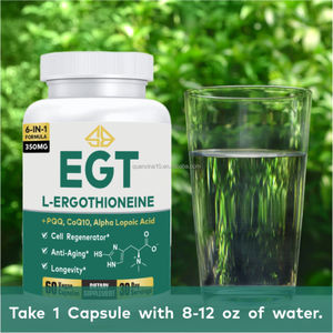 Coenzima Q10 PQQ OEM EGT, Ácido Alfa Lipoico, Extracto Herbal, Apoyo Inmunológico, Energía Celular para Adultos, Súper Antioxidante - Product Image 6