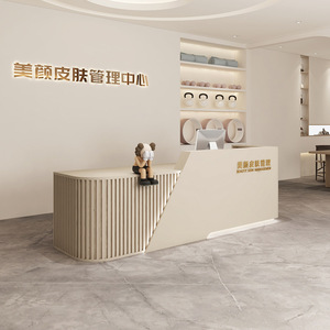 Meubles de bureau, tables de bureau, ensemble de bureaux, bureau de réception moderne, bureau d'accueil, salon de beauté - Product Image 4
