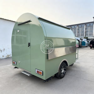 Cocina móvil Remolque de comida rápida Remolques de comida Totalmente equipados Restaurante al aire libre Remolque de comida callejera Camión de comida de aperitivos - Product Image 2