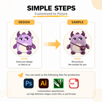 Juguete de Peluche Personalizado en Pequeñas Cantidades para Startups, MOQ Bajo, Línea de Producción Flexible, Soporte Profesional para Animales de Peluche