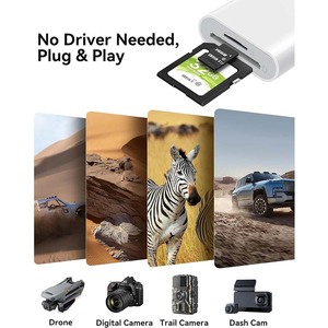 2 trong 1 <span class=keywords><strong>USB</strong></span> C Loại C SD Micro SD Bộ nhớ đầu đọc thẻ OTG adapter cho iPhone iPad Huawei máy tính xách tay máy tính bảng PC Trail máy ảnh người xem - Product Image 4