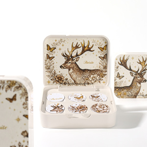 Mới nhất thiết kế 6 màu sắc 2 gam rỗng Pat Gel <span class=keywords><strong>Palette</strong></span> với niêm phong Flim nhựa Jar cho sơn móng tay Gel vuông mỹ phẩm bao bì - Product Image 5