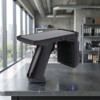 Lecteur RFID UHF portable longue portée NFC 860-960 MHz, lecteur-graveur RFID portable, scanner laser pour la gestion des stocks en magasin et en entrepôt