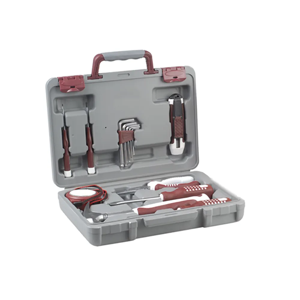 Tiikeri Basic Tool Combination Package Mixed Tool Set Plug Repair Kit Homeowner General Household Hand Tool Set