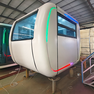 Tiny House, cabine de couchage en acier, pods modulaires pour l'intimité, design moderne imperméable, hôtel, couchage, travail, capsules de sommeil innovantes - Product Image 5