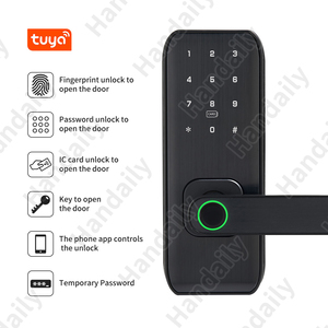 Cerradura de Puerta con Huella Dactilar HanDaily TTlock Tuya Wifi, Cerraduras Electrónicas Digitales con Contraseña, Tarjeta y Llave, con Contraseña Temporal - Product Image 2