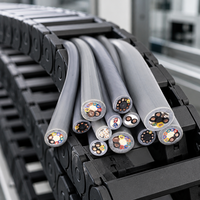Câble de traînée industriel TRVV haute flexibilité avec gaine PVC, multiconducteurs en cuivre pour machines d'automatisation CNC, certifié CE