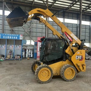 Diskon besar pemuat Steer selip Mini 262D CAT bekas pemuat stok Tersedia dengan harga murah - Product Image 2