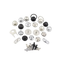 OWOZ Pull It up Fastener Upper Head Smooth (Laiton chromé) loxx