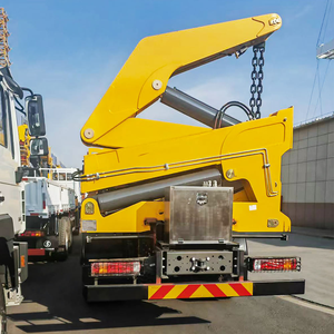 Camión grúa de carga lateral Sinotruck Howo 8X4 de 12 ruedas, 371HP/400HP, diésel, con volante a la derecha/izquierda, de bajo precio - Product Image 6