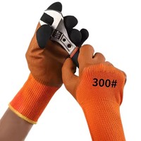 Guantes de Trabajo JIANLONG RJ-11, Cálidos para Invierno, Resistentes al Frío, Reforzados con Forro Polar, Antiestáticos