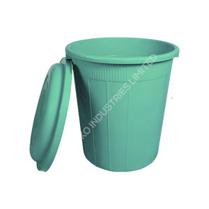 Seau à tambour de durabilité ultime 60 litres sans couvercle Commodité et style déchaînés avec seau à tambour en plastique HAMKO Fiable - Product Image 3