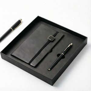 Agenda 2026 de Cuero PU A5 y Bolígrafo Metálico, Regalos Ejecutivos Sostenibles con Logotipo Personalizado para Eventos Corporativos de Fortune 500 - Product Image 3