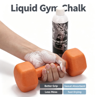 Craie liquide à séchage rapide, forte adhérence, résistante à la transpiration, carbonate de magnésium pour l'escalade, la musculation, la gymnastique, la pole dance