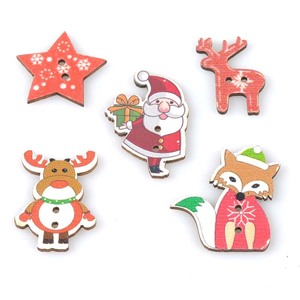 Guirnalda de Cuentas de Madera Estilo Rústico con Borlas para Decoración de Pared, Manualidades, Joyerí<span class=keywords><strong>a</strong></span> y Juguetes para Navidad y el Dí<span class=keywords><strong>a</strong></span> de la Independencia - Product Image 1