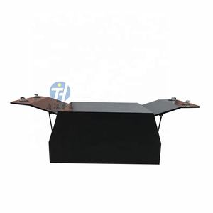 Gato negro cubierto <span class=keywords><strong>de</strong></span> polvo, aleación plana <span class=keywords><strong>de</strong></span> aluminio, Ute, remolque, <span class=keywords><strong>Caja</strong></span> <span class=keywords><strong>de</strong></span> <span class=keywords><strong>Herramientas</strong></span>, ala <span class=keywords><strong>de</strong></span> gaviota con 2 puertas, 1200x1770x860mm - Product Image 2