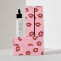 Boîte de luxe personnalisée avec logo, emballage cosmétique personnalisé, emballages pour petites entreprises, boîte à gloss à lèvres de provenance durable