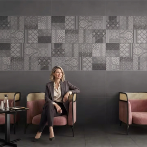 Carreaux de sol en porcelaine céramique émaillée polie, finement sculptés, grand format 60x120, pour décoration intérieure de luxe - Product Image 1